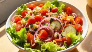 Receita de salada