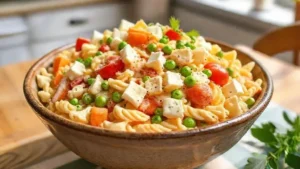 Receita de salada de macarrão