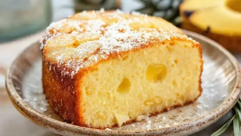 Receita de bolo gelado de abacaxi