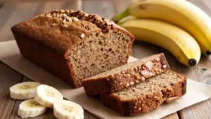 Bolo integral de banana