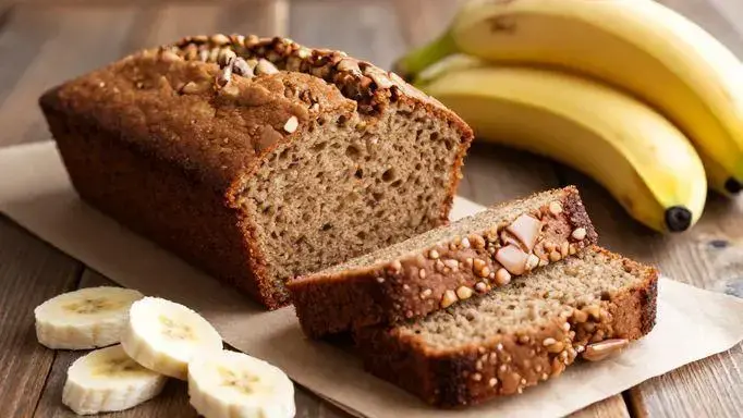 Bolo integral de banana