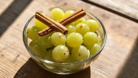 Receita de doce com uva