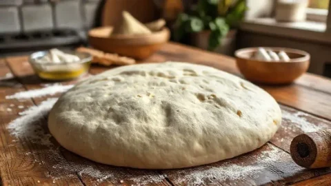 Receita de massa para pizza