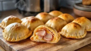 Pastel assado na airfryer