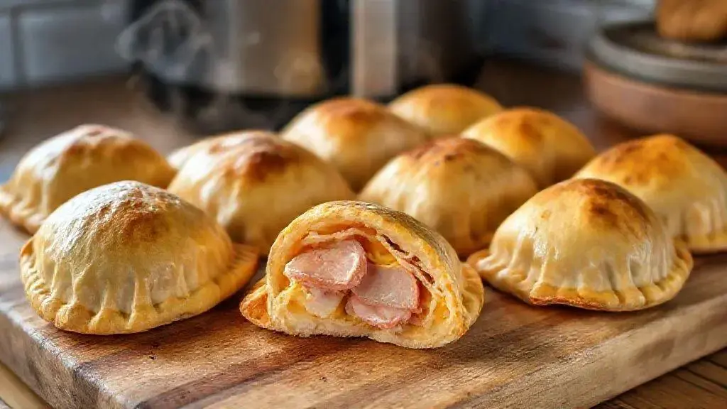 Pastel assado na airfryer