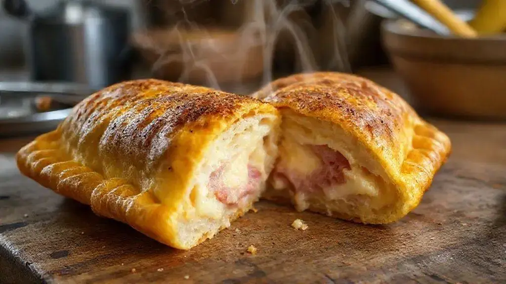 Pastel caseiro frito