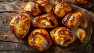 Pastel de massa grossa