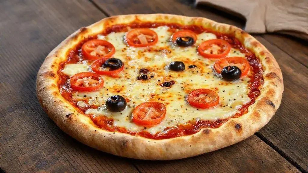 pizza simples e rápida