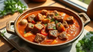 Receita de carne para almoço