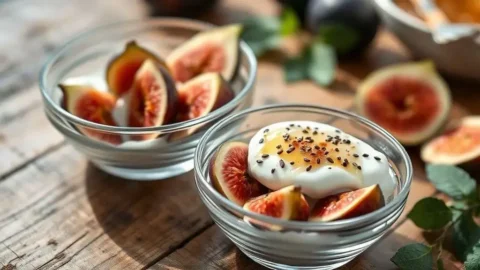 Sobremesa de figo