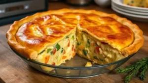 torta rápida de liquidificador