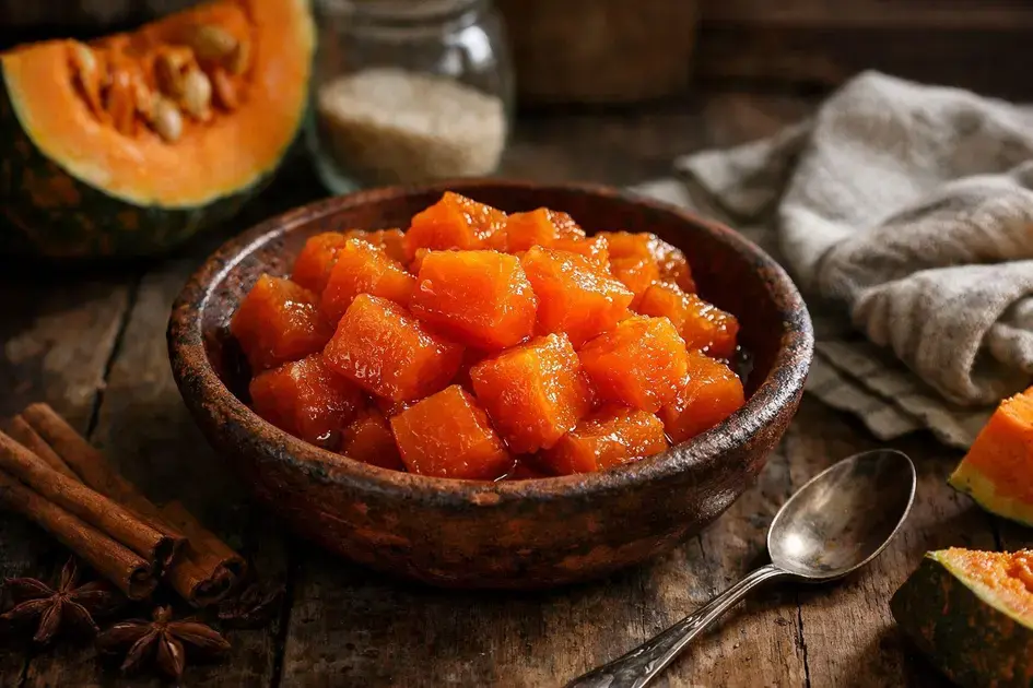 doce de abóbora simples