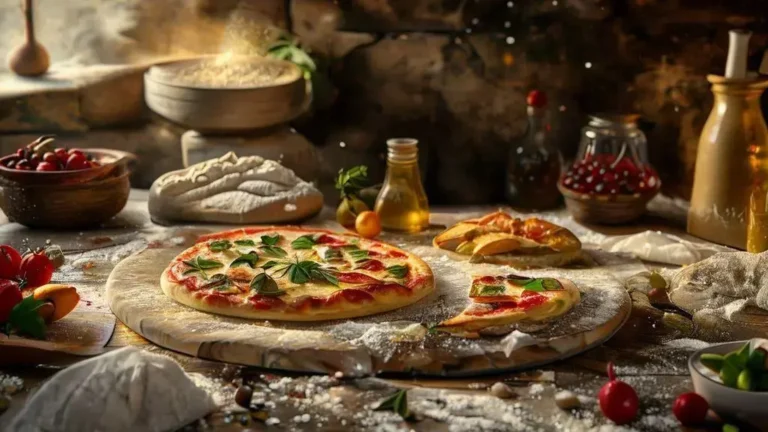 massa de pizza tradicional