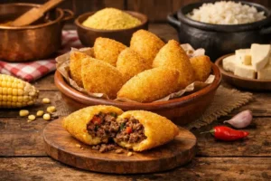 Pastel de angu tradicional