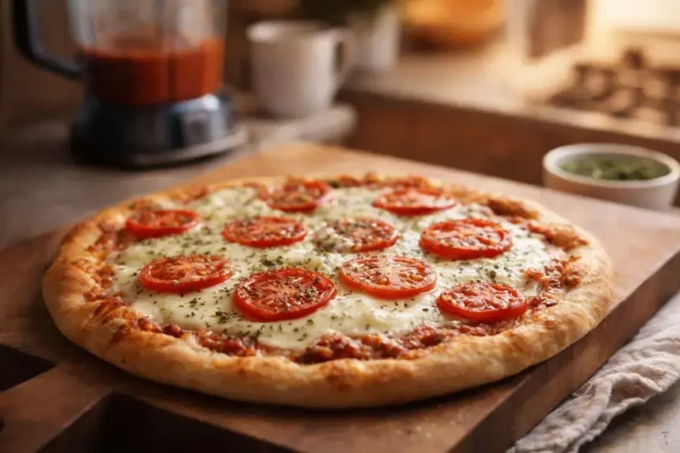 pizza de liquidificador