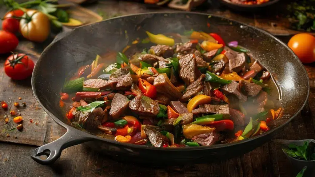 Receita de carne rápida