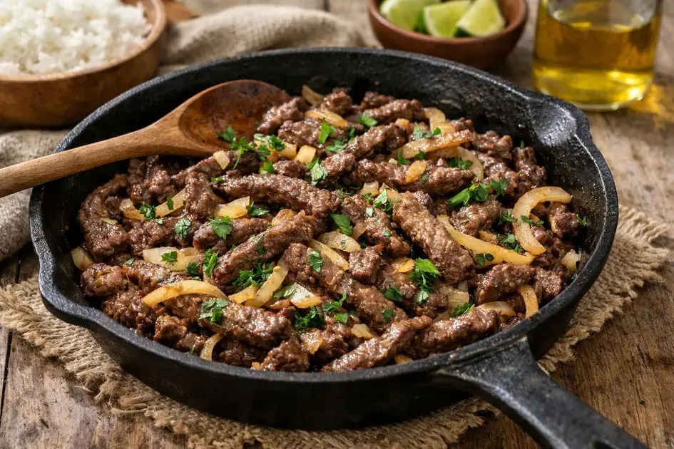 Receita de carne simples