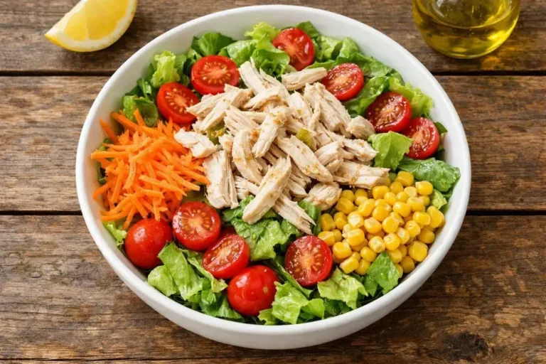 Salada com frango