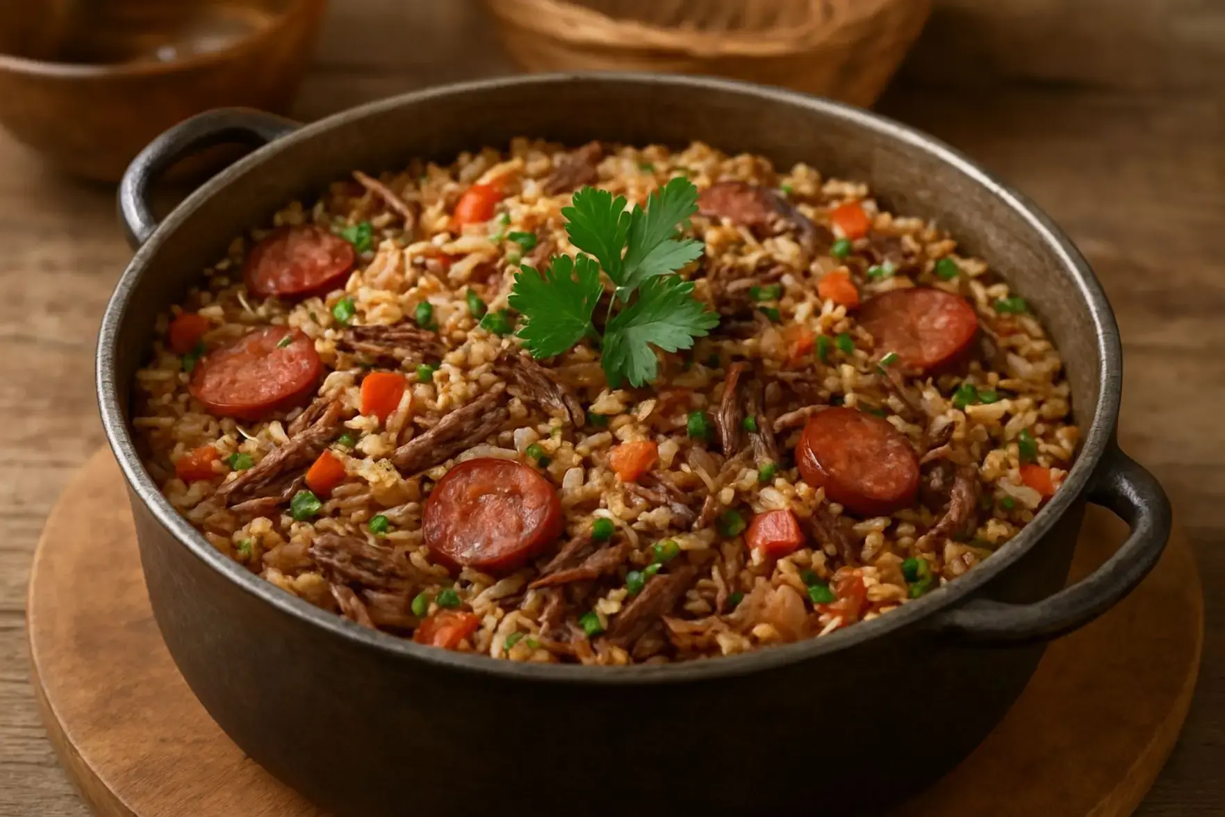 Arroz carreteiro prático