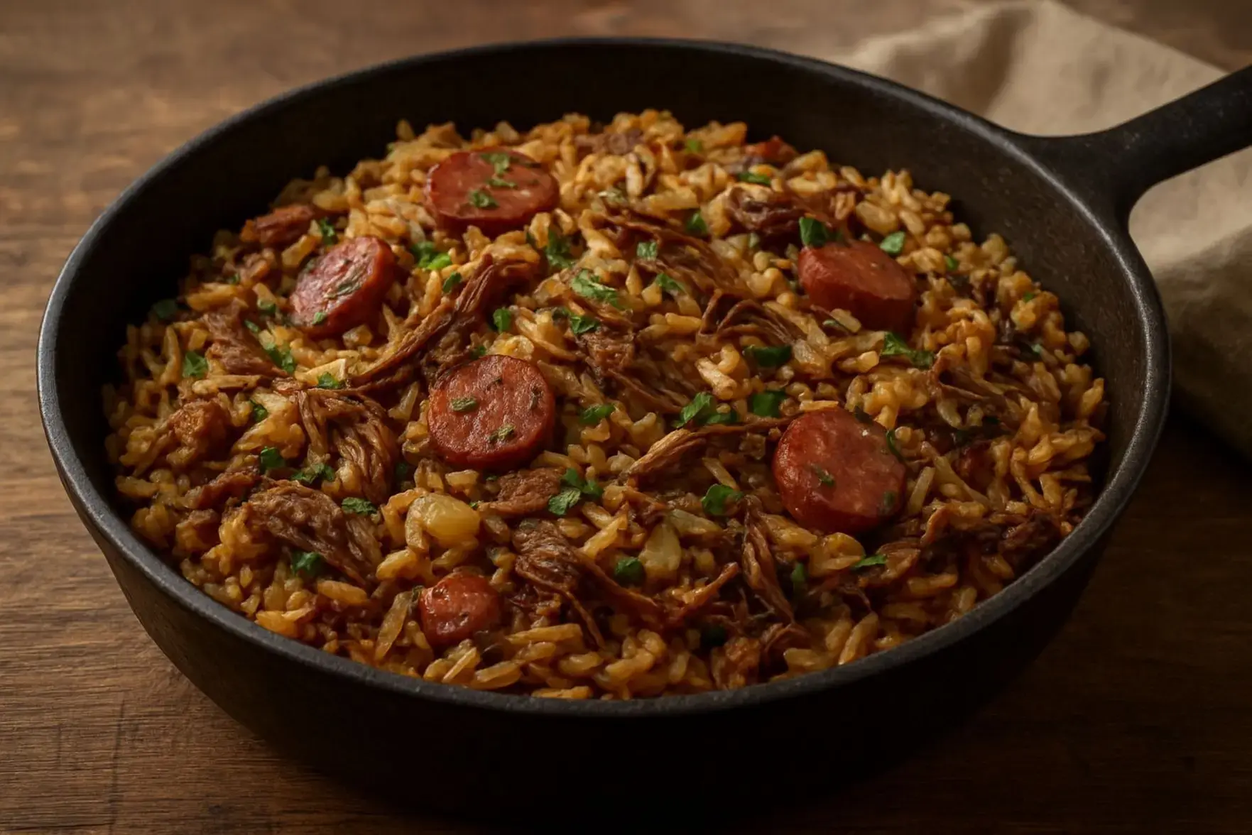 Receita de arroz carreteiro simples