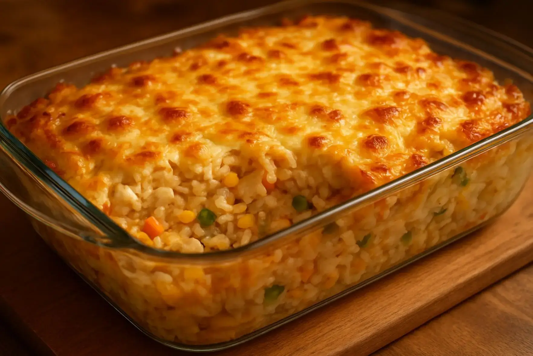 Arroz de forno cremoso