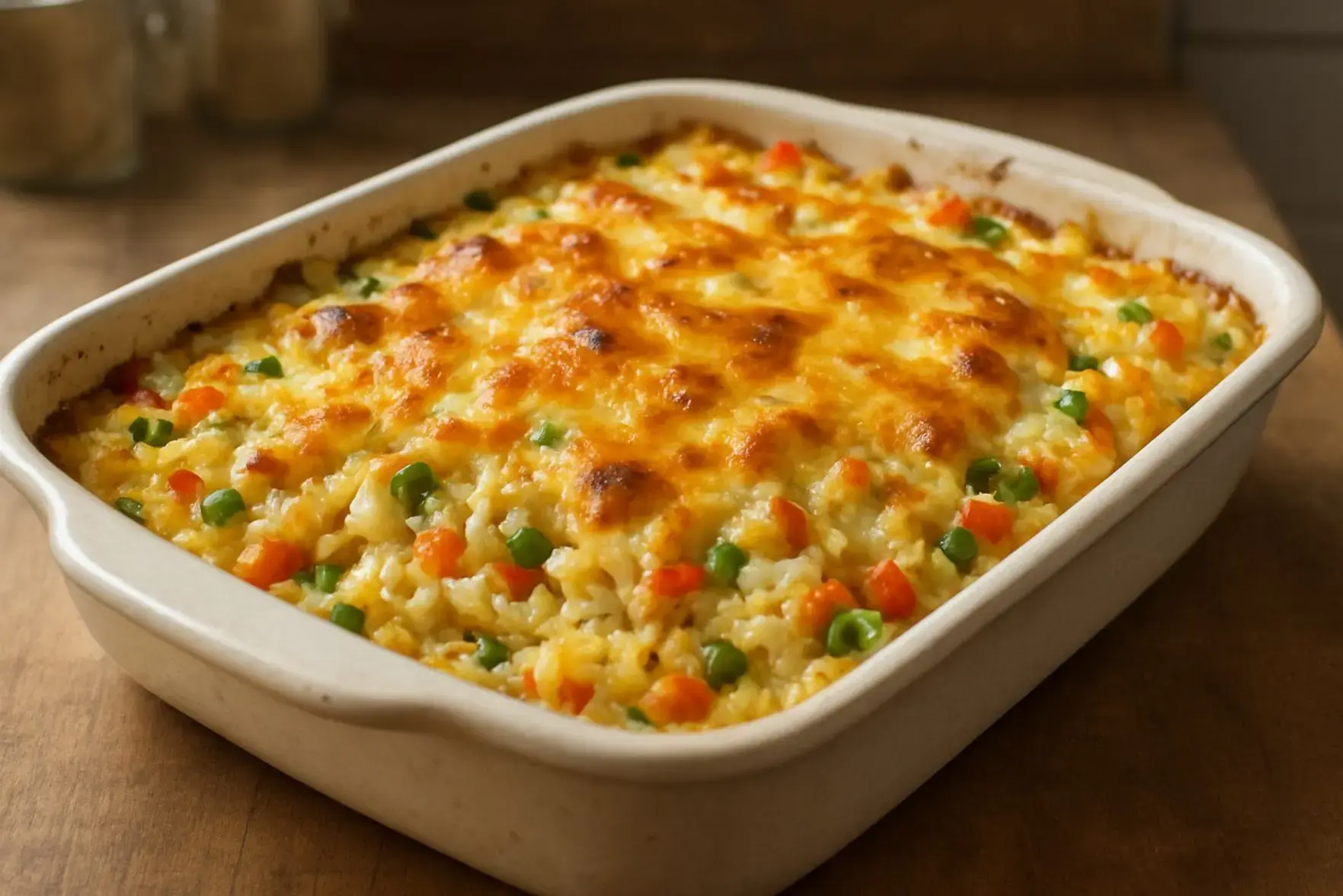 Arroz de forno cremoso com sobras Arroz de forno cremoso com sobras