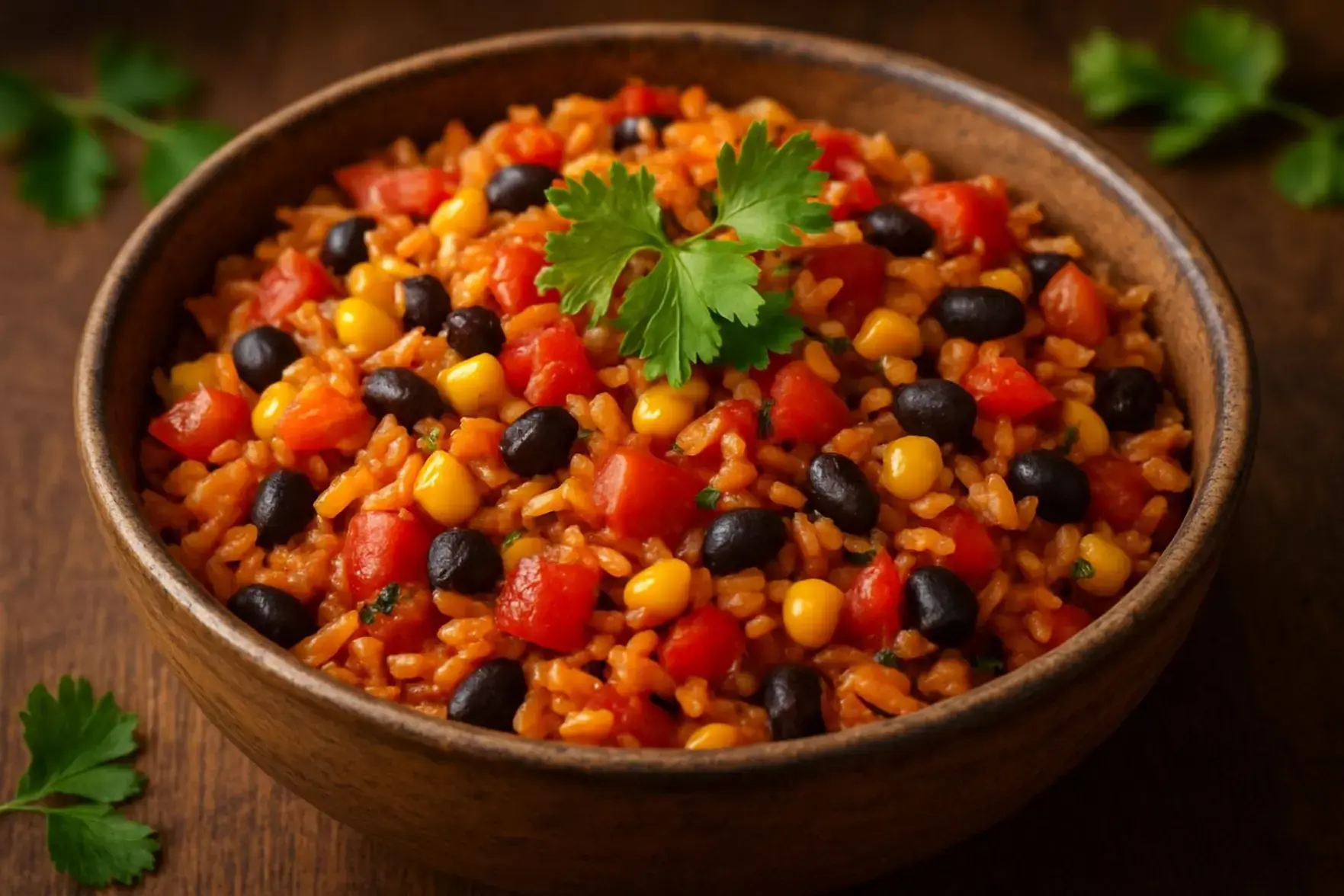 Receita de arroz mexicano de uma panela só Receita de arroz mexicano de uma panela só