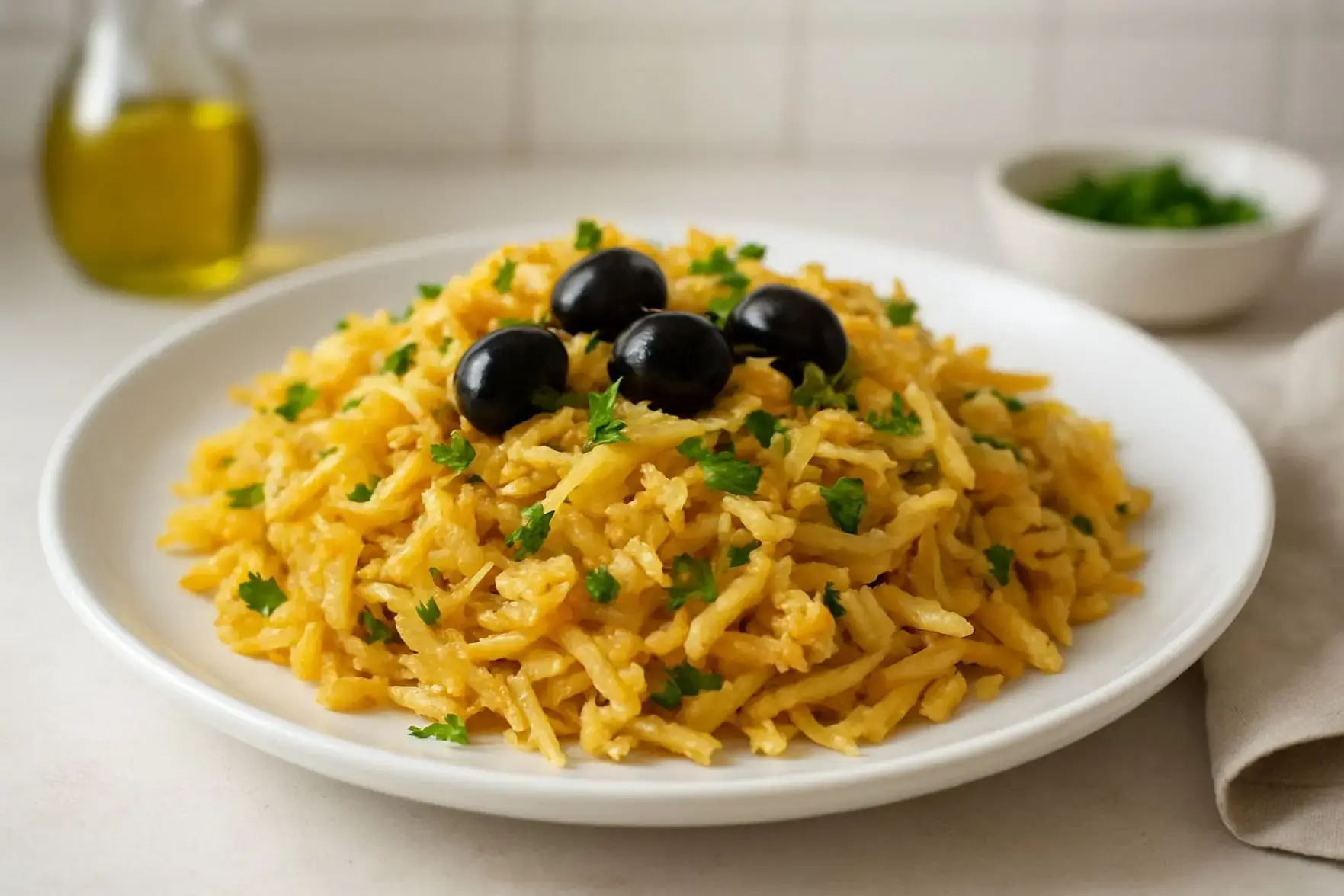 Bacalhau à Brás fácil Bacalhau à Brás fácil