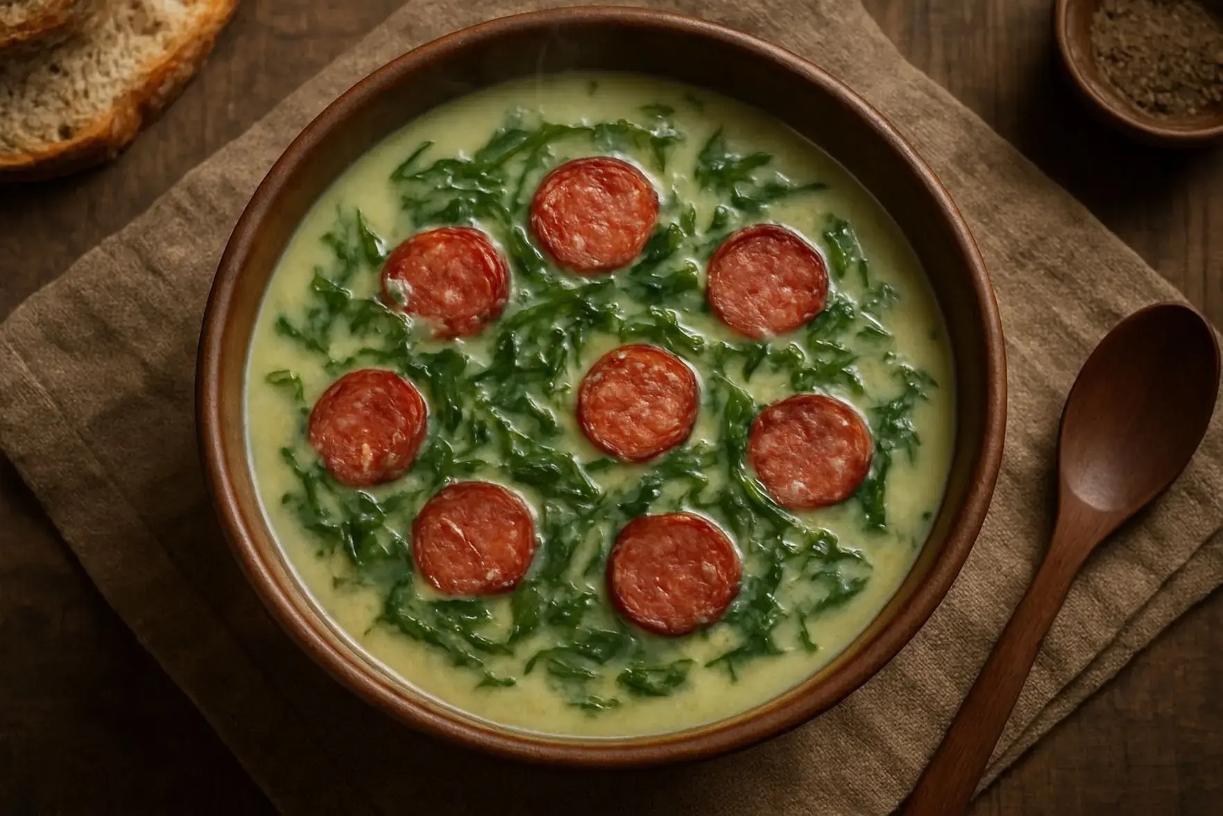 Caldo verde fácil de fazer