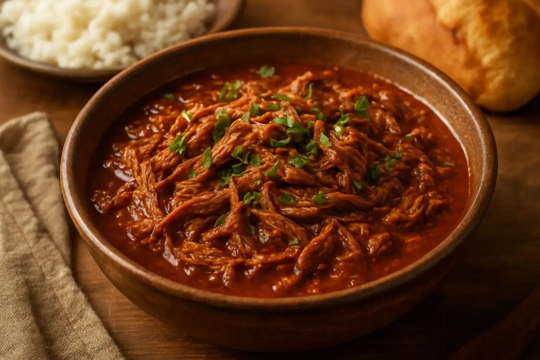 Carne de panela desfiada rápida
