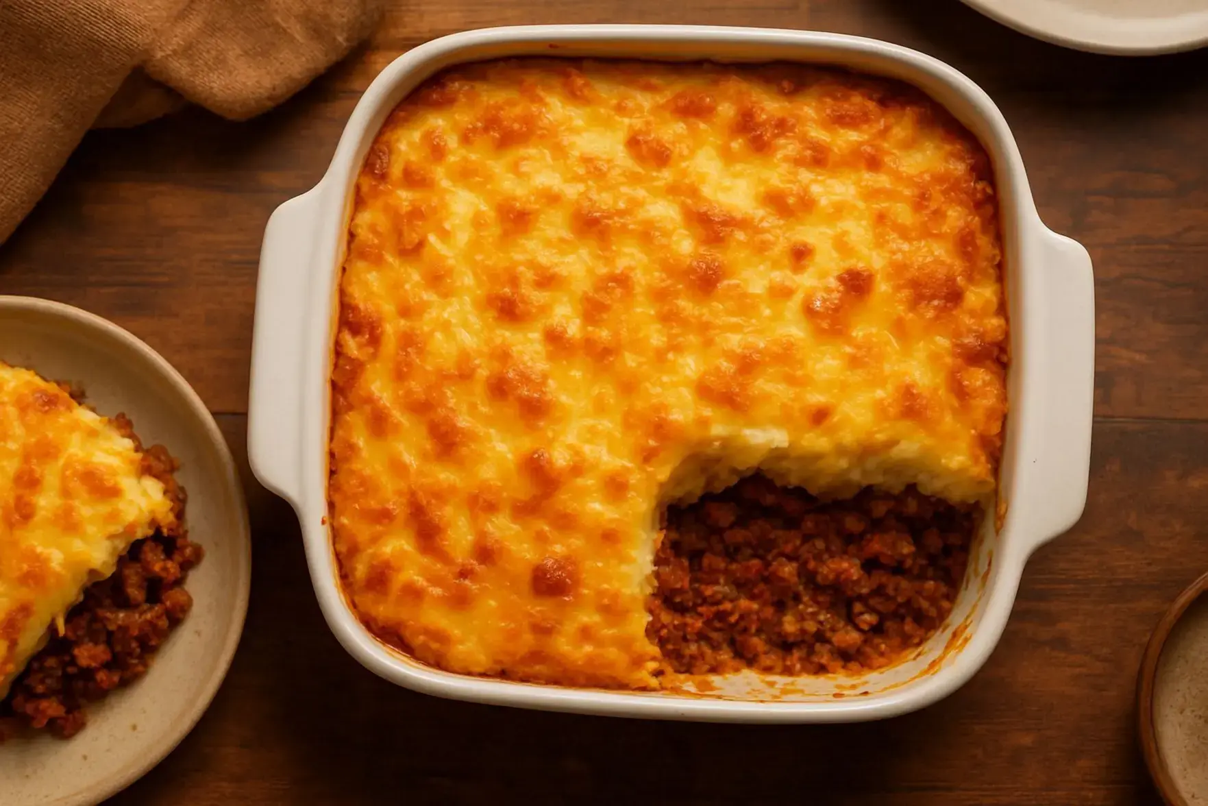 Receita de escondidinho de carne moída