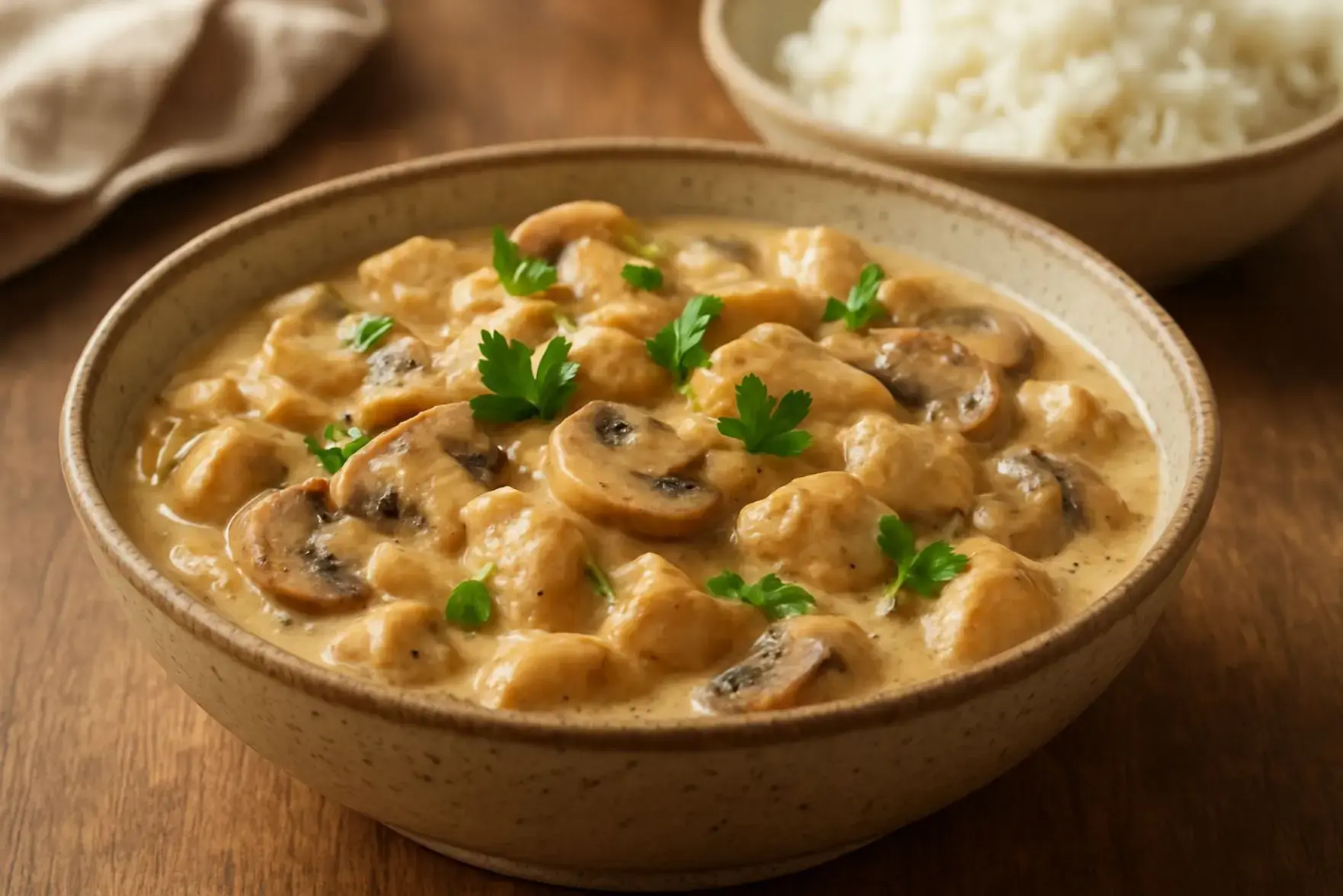 Estrogonofe de frango prático