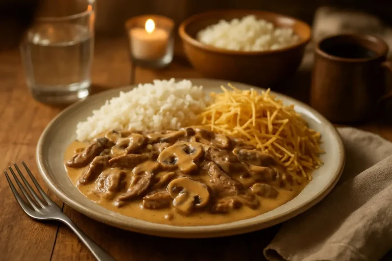 Estrogonofe receita de carne