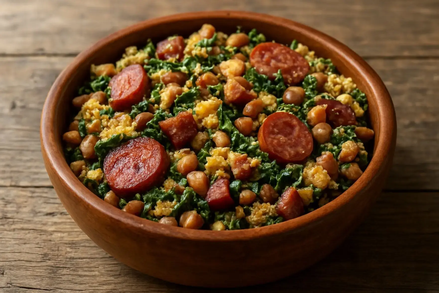 Receita de feijão tropeiro