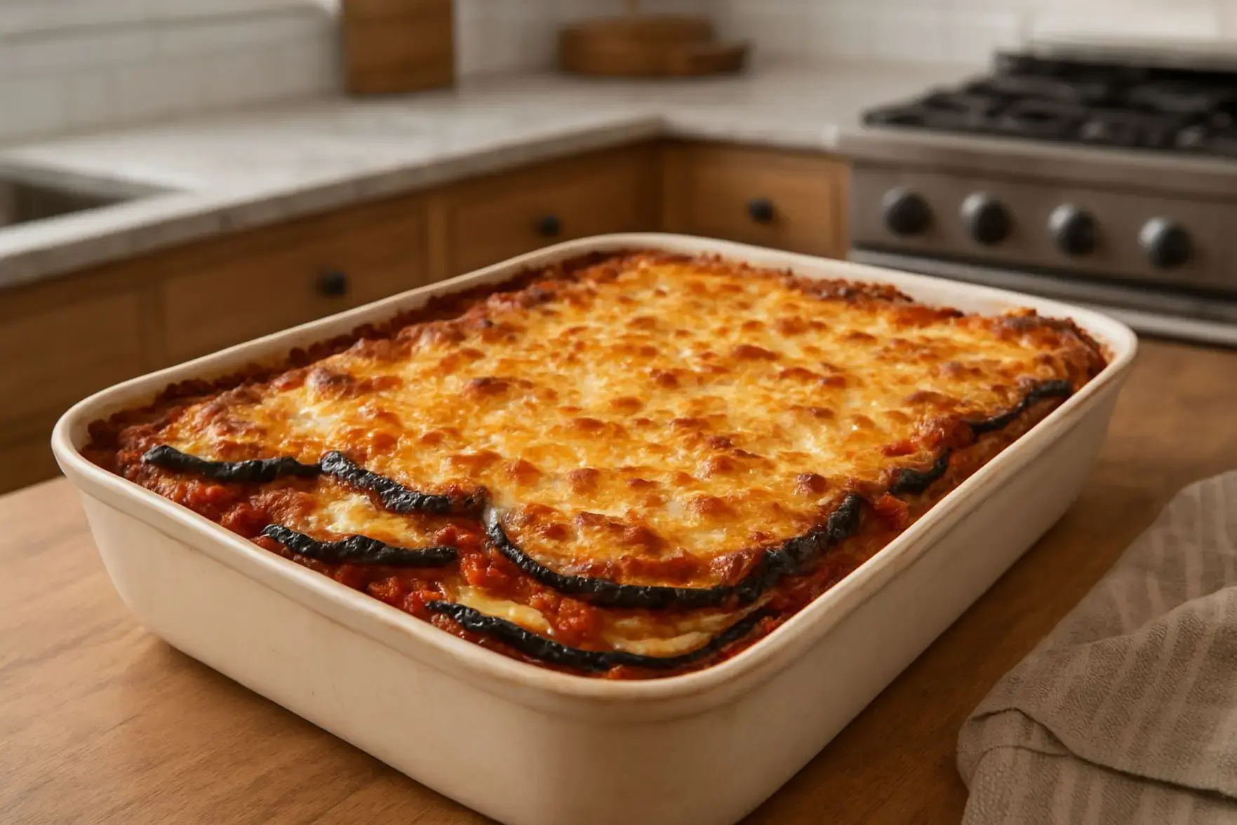 Lasanha de berinjela fácil Lasanha de berinjela fácil