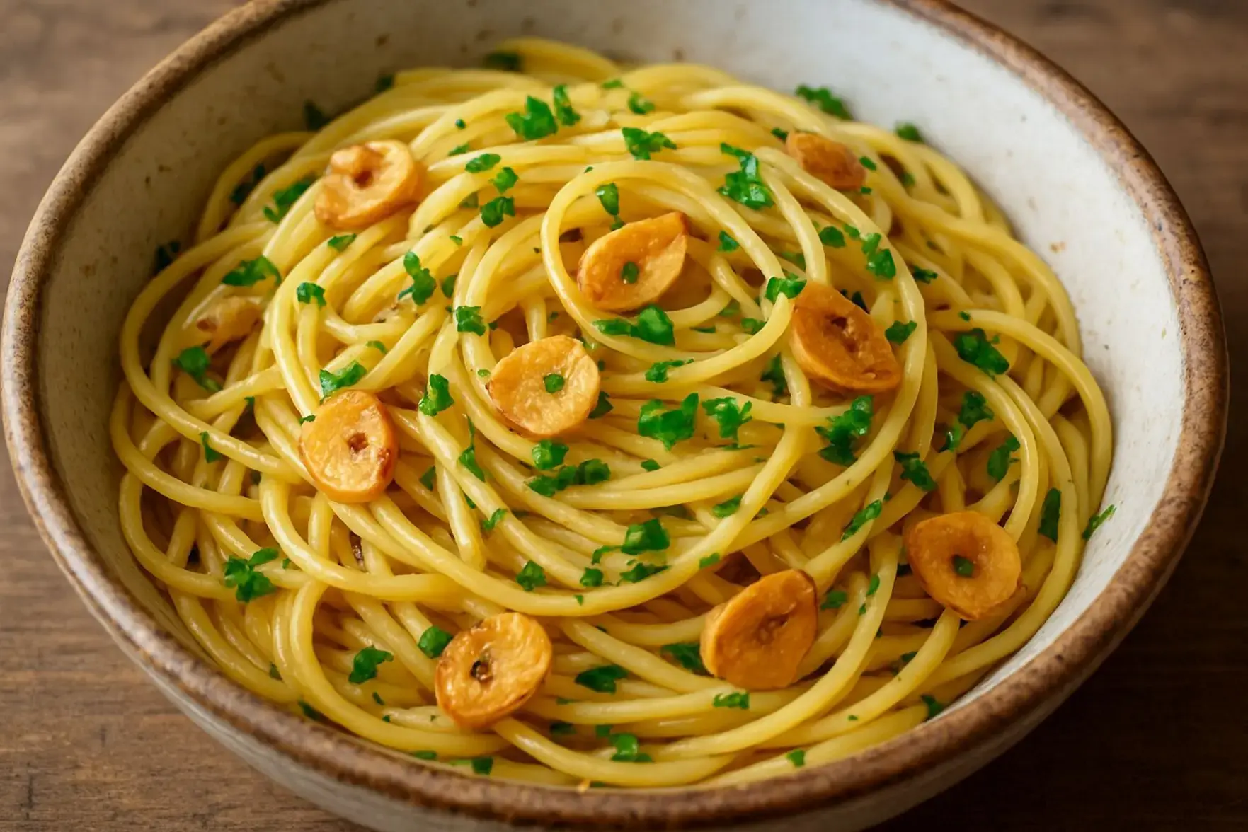 Receita de macarrão alho e óleo simples