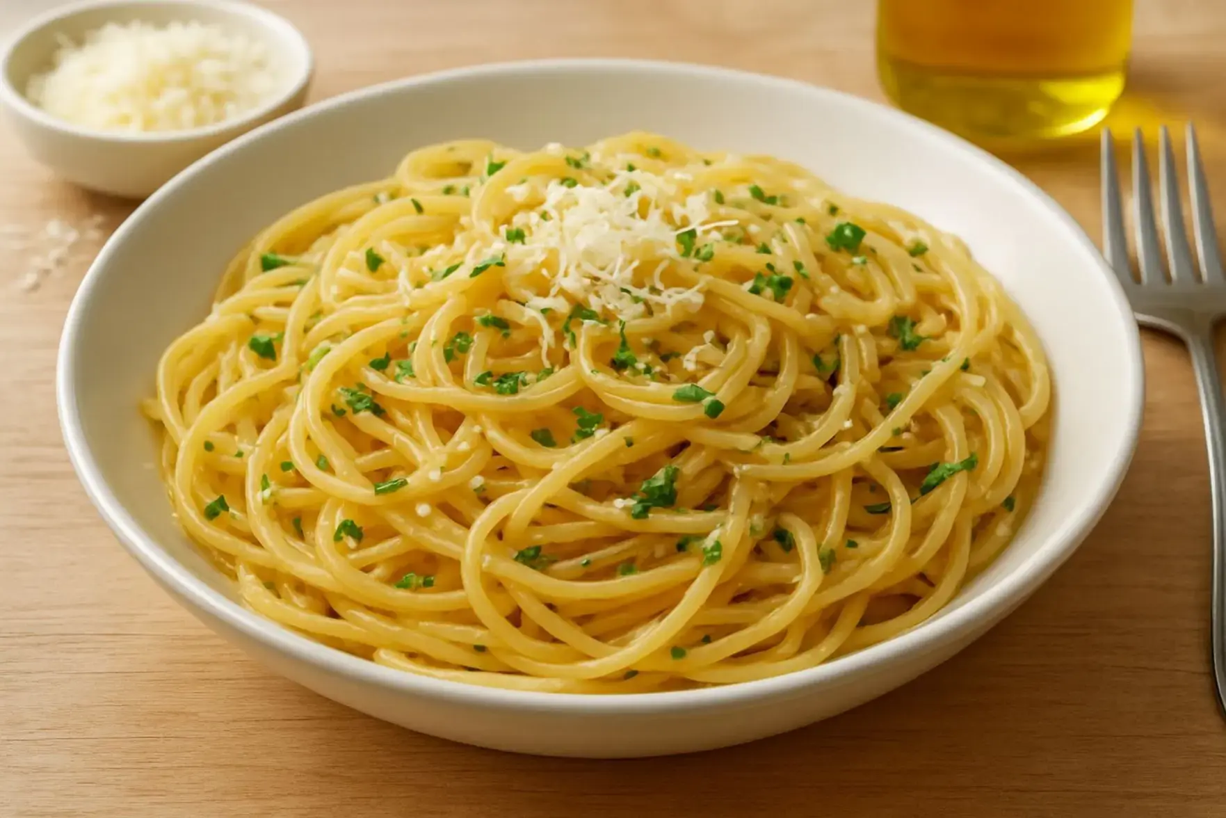 Receita de macarrão ao alho e óleo Receita de macarrão ao alho e óleo