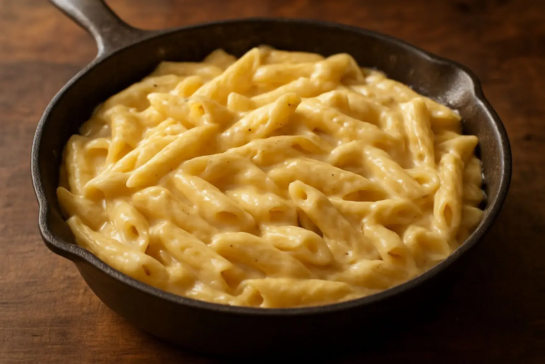 Macarrão cremoso de panela só com 3 ingredientes