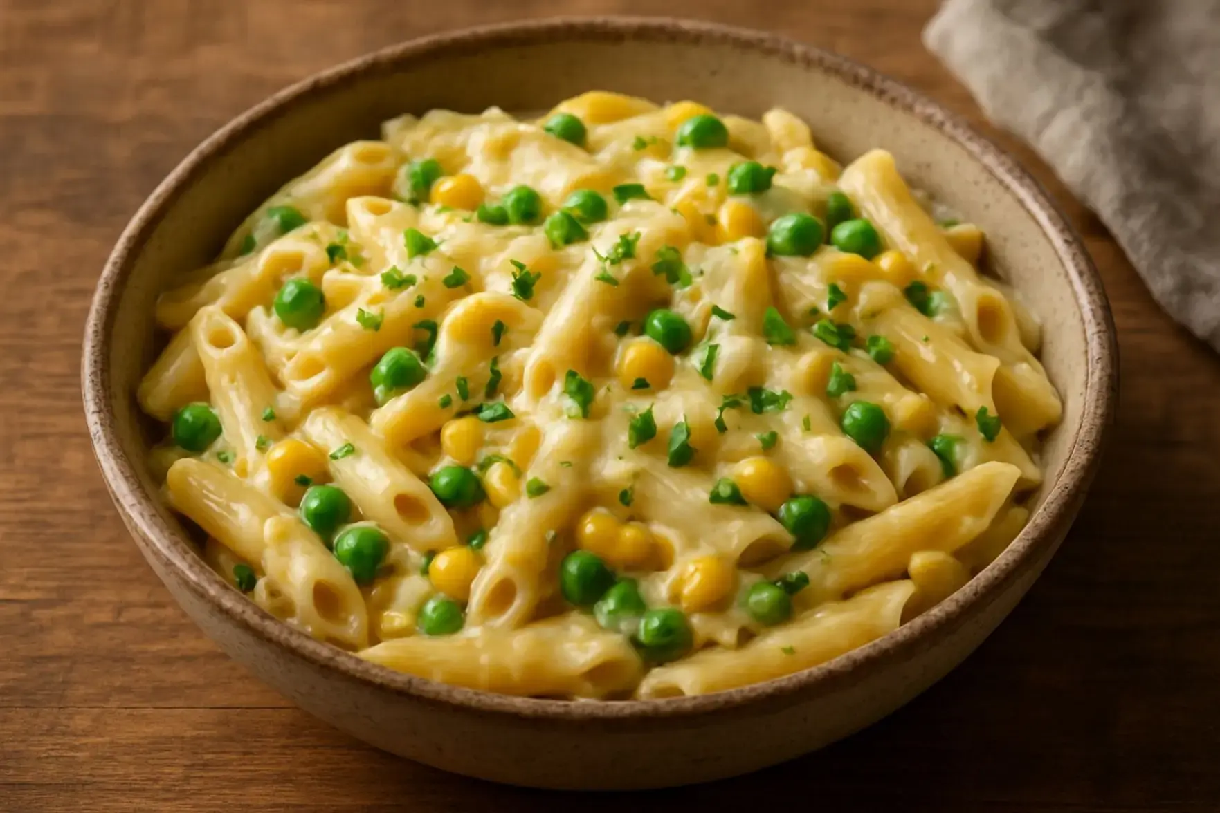 Receita de macarrão cremoso de uma panela só Receita de macarrão cremoso de uma panela só