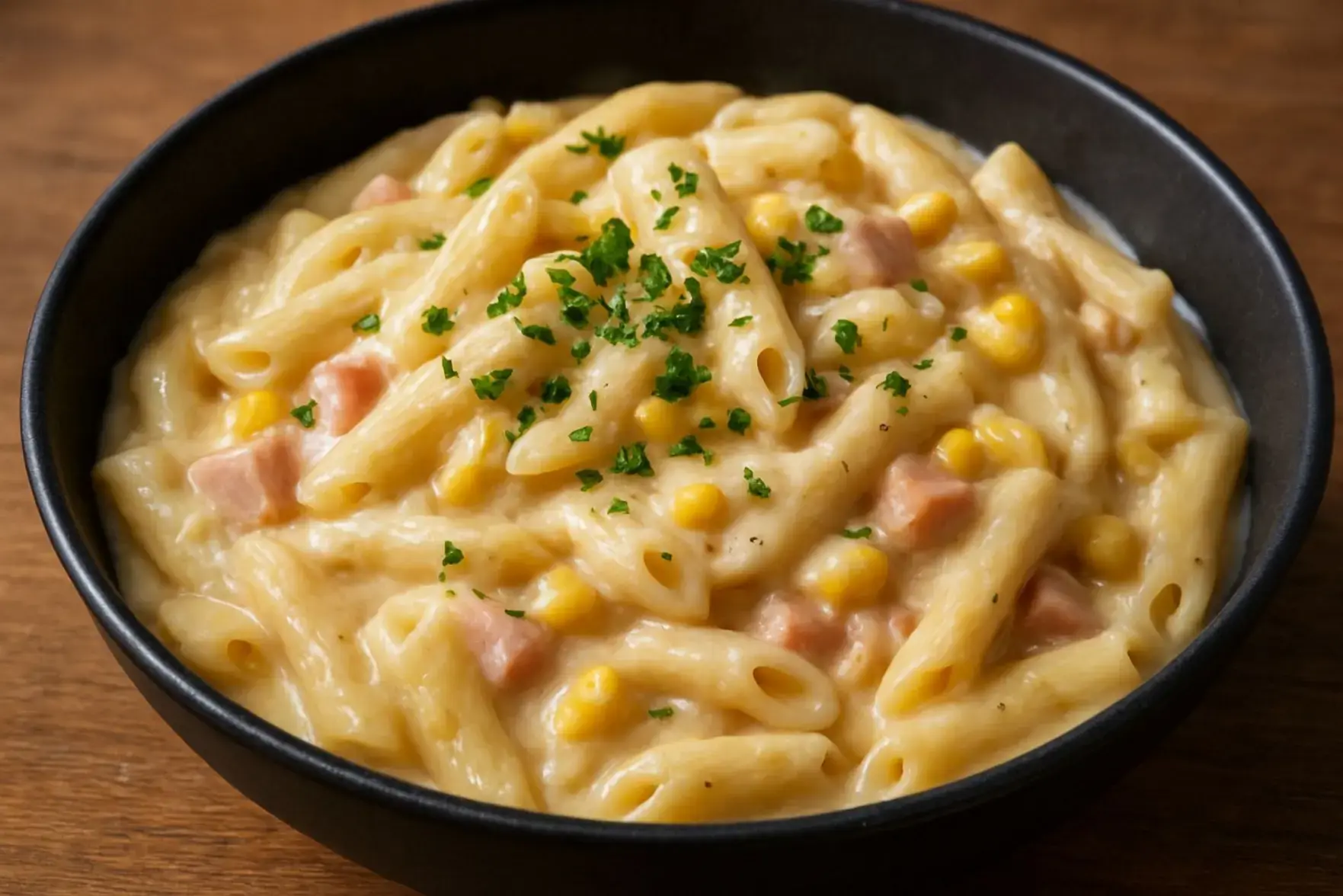 Macarrão de panela de pressão cremoso Macarrão de panela de pressão cremoso