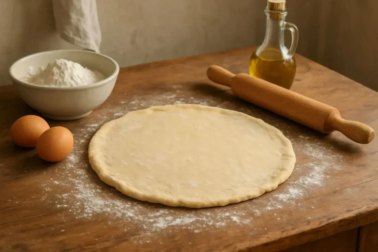 massa de torta simples