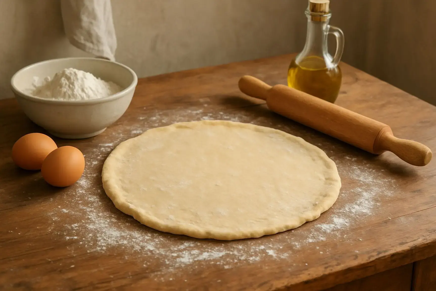 massa de torta simples