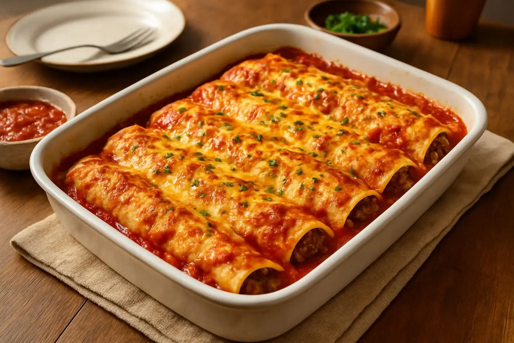 Panqueca de carne moída fácil