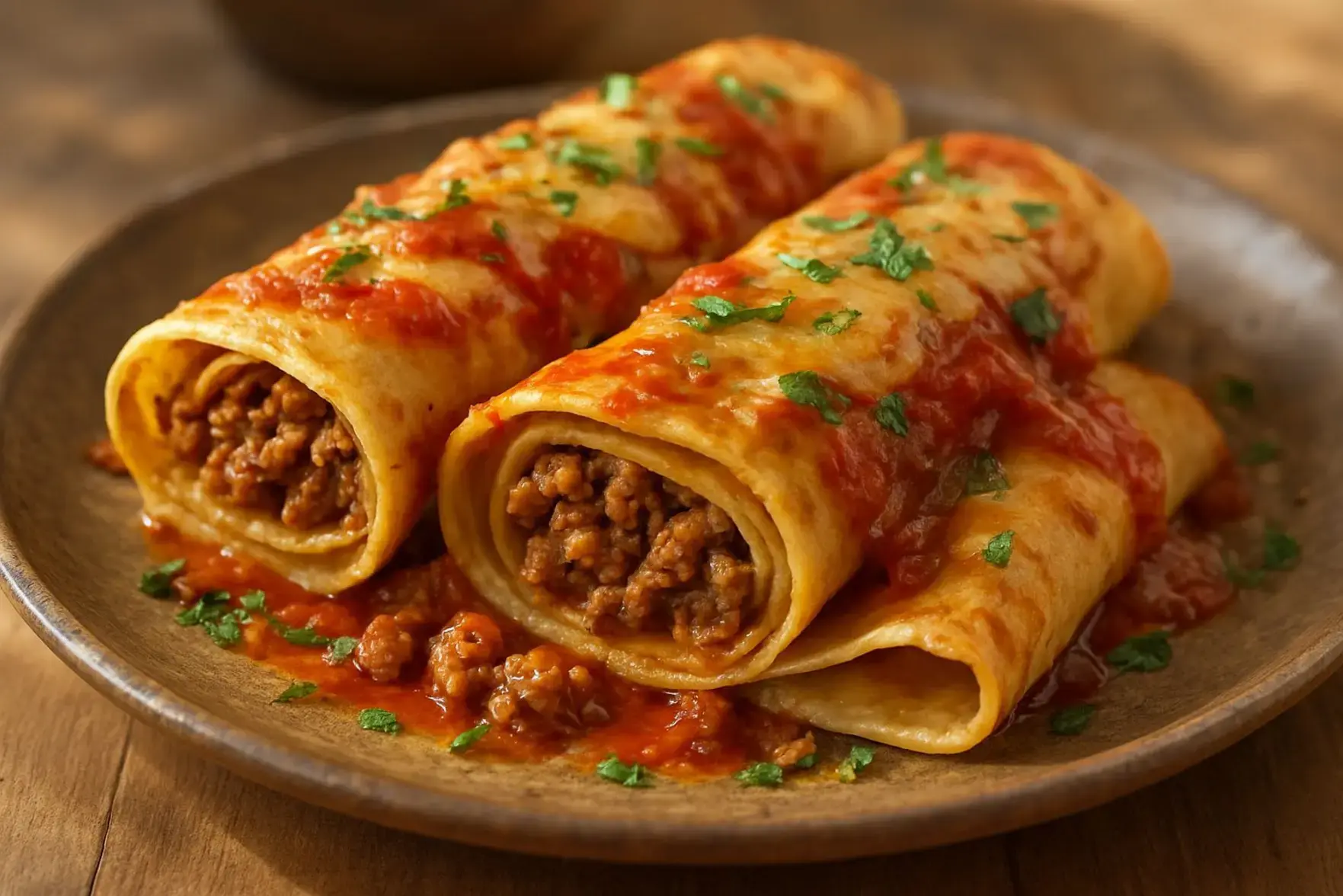 Panqueca de carne moída prática Panqueca de carne moída prática