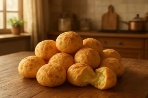pão de queijo com polvilho azedo