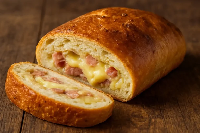 pão recheado de liquidificador