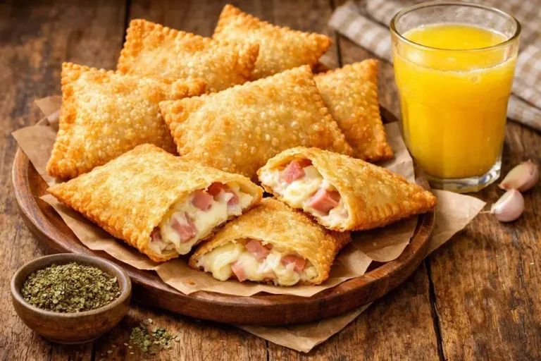 pastel caseiro com creme de leite