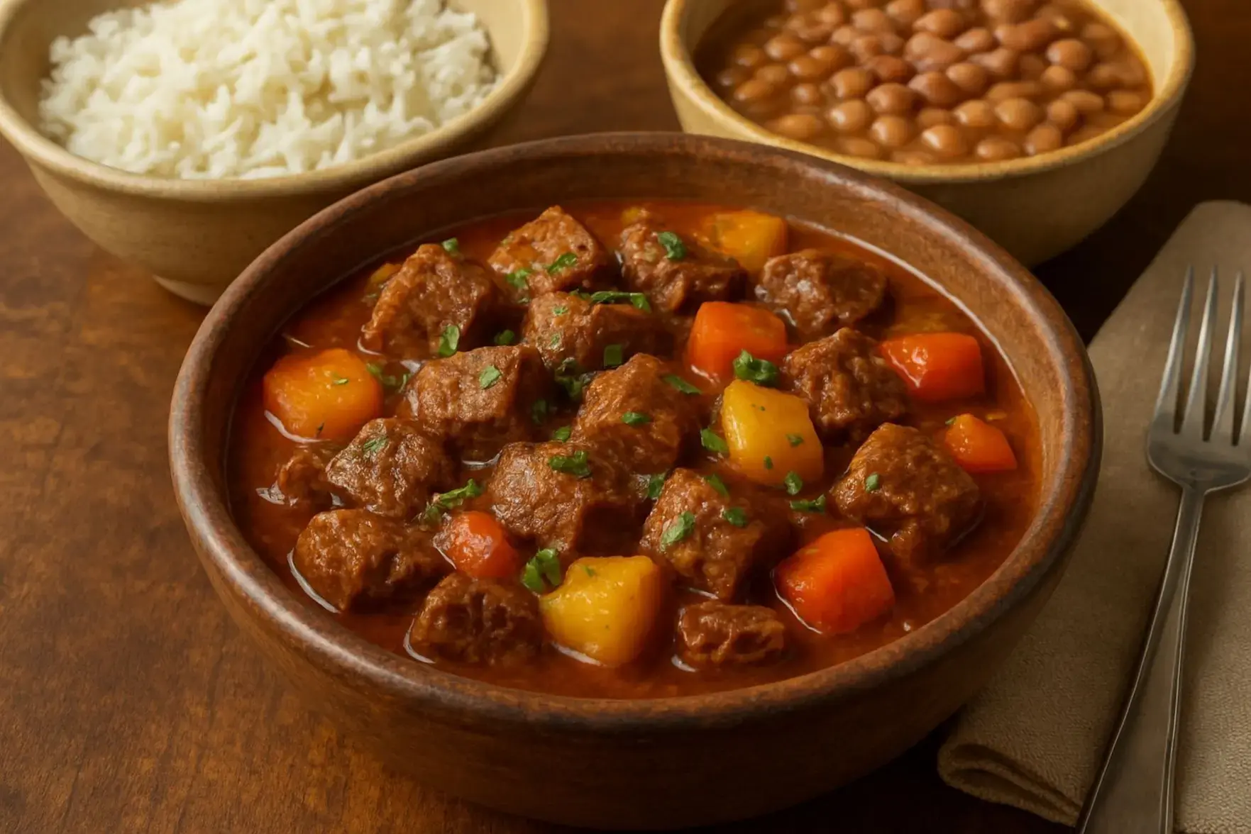 Receita de picadinho de carne Receita de picadinho de carne