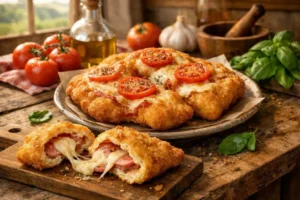 Pizza frita
