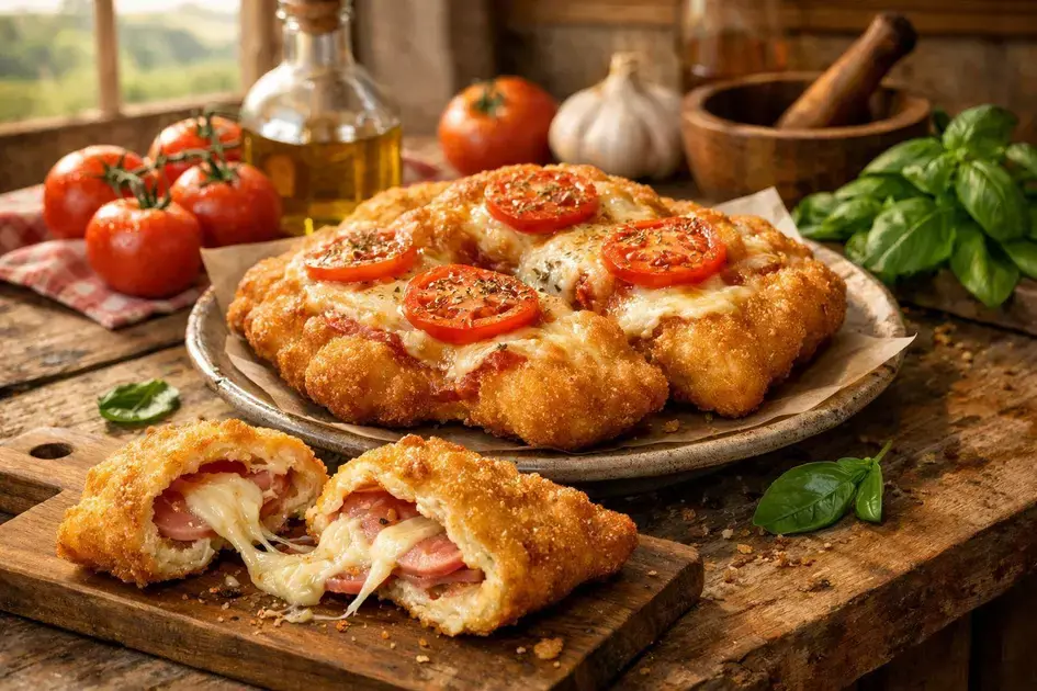 Pizza frita